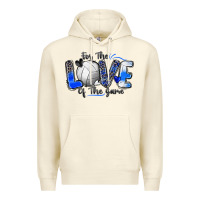 Sandshell for the love of the game volleyball Premium Hoodie - Zillion Design Studio
