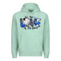 Seafoam for the love of the game volleyball Premium Hoodie - Zillion Design Studio