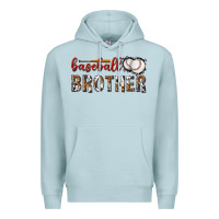 Blue Mist baseball brother with leopard Premium Hoodie - texasbilliewilder