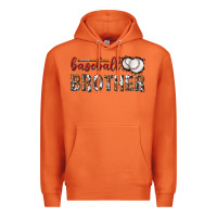 Carrot baseball brother with leopard Premium Hoodie - texasbilliewilder