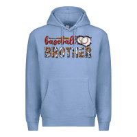 Colony Blue baseball brother with leopard Premium Hoodie - texasbilliewilder