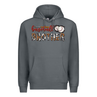 Rock baseball brother with leopard Premium Hoodie - texasbilliewilder