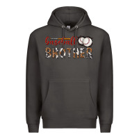 Smoke baseball brother with leopard Premium Hoodie - texasbilliewilder