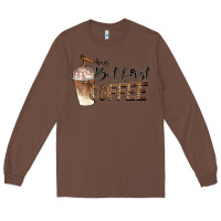 Chestnut but first coffee Long Sleeve Tee - BarkalooDesign
