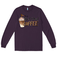 Plum but first coffee Long Sleeve Tee - BarkalooDesign