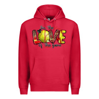 Cardinal for the love of the game softball Premium Hoodie - Zillion Design Studio