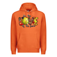 Carrot for the love of the game softball Premium Hoodie - Zillion Design Studio