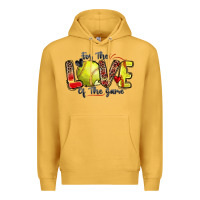 Mustard for the love of the game softball Premium Hoodie - Zillion Design Studio