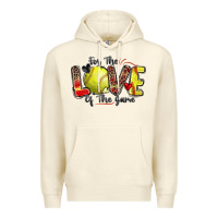Sandshell for the love of the game softball Premium Hoodie - Zillion Design Studio