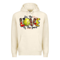 Tofu for the love of the game softball Premium Hoodie - Zillion Design Studio