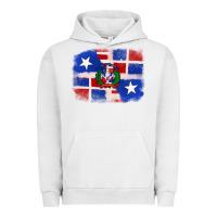 Pigment Lunar Rock dominican and puerto rico flag Urban Hoodie - texasbilliewilder