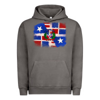 Pigment Tornado dominican and puerto rico flag Urban Hoodie - texasbilliewilder