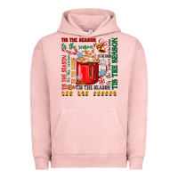 Pigment Salmon tis the season Urban Hoodie - Zillion Design Studio