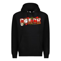 Black baseball coach Premium Hoodie - texasbilliewilder