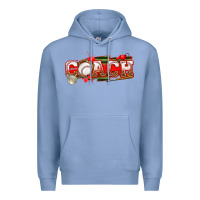 Colony Blue baseball coach Premium Hoodie - texasbilliewilder