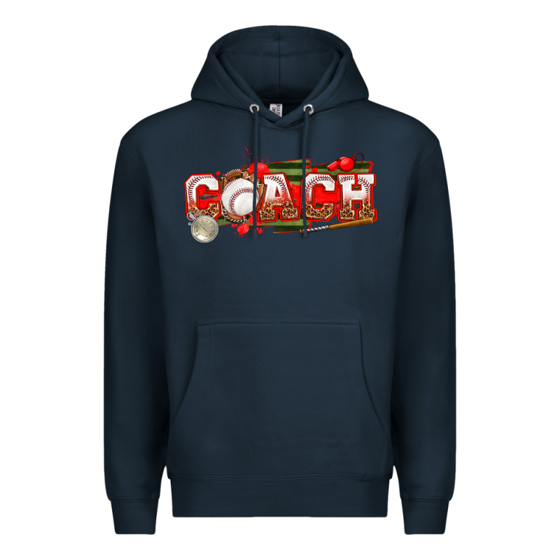 Baseball Coach Premium Hoodie by texasbilliewilder | Teevron