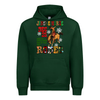 Forest Green jingle horse dec 25 giddy jingle horse pick up fee Urban Hoodie - Zillion Design Studio