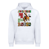 White jingle horse dec 25 giddy jingle horse pick up fee Urban Hoodie - Zillion Design Studio