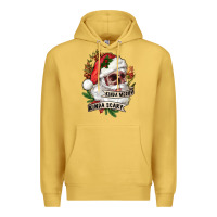 Antique Gold Kinda merry kinda scary Premium Hoodie - RanaPortraitStore