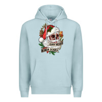 Blue Mist Kinda merry kinda scary Premium Hoodie - RanaPortraitStore