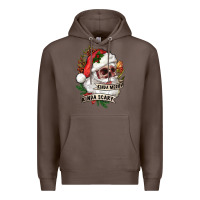 Coffee Kinda merry kinda scary Premium Hoodie - RanaPortraitStore