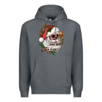 Rock Kinda merry kinda scary Premium Hoodie - RanaPortraitStore