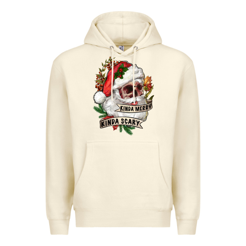 Kinda Merry Kinda Scary Premium Hoodie by RanaPortraitStore | Teevron