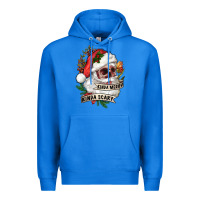 True Royal Kinda merry kinda scary Premium Hoodie - RanaPortraitStore