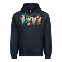 Navy faith coffee cups Urban Hoodie - texasbilliewilder
