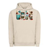 Pigment French Oak faith coffee cups Urban Hoodie - texasbilliewilder