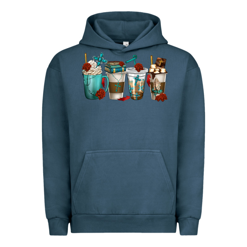 Faith Coffee Cups Urban Hoodie by texasbilliewilder | Teevron