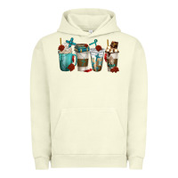 Pigment Pistachio faith coffee cups Urban Hoodie - texasbilliewilder