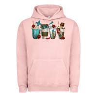 Pigment Salmon faith coffee cups Urban Hoodie - texasbilliewilder