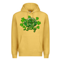 Antique Gold Kiss lucky Premium Hoodie - RanaPortraitStore
