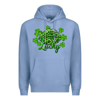 Colony Blue Kiss lucky Premium Hoodie - RanaPortraitStore