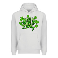 Dove Grey Kiss lucky Premium Hoodie - RanaPortraitStore