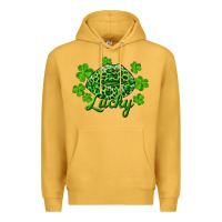 Mustard Kiss lucky Premium Hoodie - RanaPortraitStore
