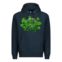 Navy Kiss lucky Premium Hoodie - RanaPortraitStore