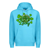 Ocean Blue Kiss lucky Premium Hoodie - RanaPortraitStore