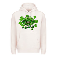 Pale Pink Kiss lucky Premium Hoodie - RanaPortraitStore