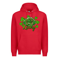 Red Kiss lucky Premium Hoodie - RanaPortraitStore