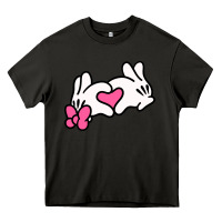 Asphalt Minnie Mouse Heavy Core Tee - CowhideDigitalArt