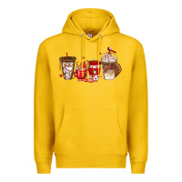 Lemon baseball coffee cups Premium Hoodie - texasbilliewilder