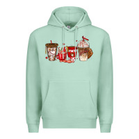 Seafoam baseball coffee cups Premium Hoodie - texasbilliewilder