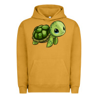 Pigment Peanut Butter cute turtle Urban Hoodie - Zillion Design Studio