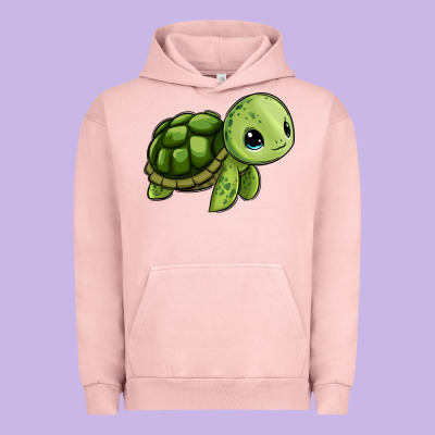 Cute Turtle Urban Hoodie Designed By Zillion Design Studio