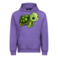 Tulip cute turtle Urban Hoodie - Zillion Design Studio