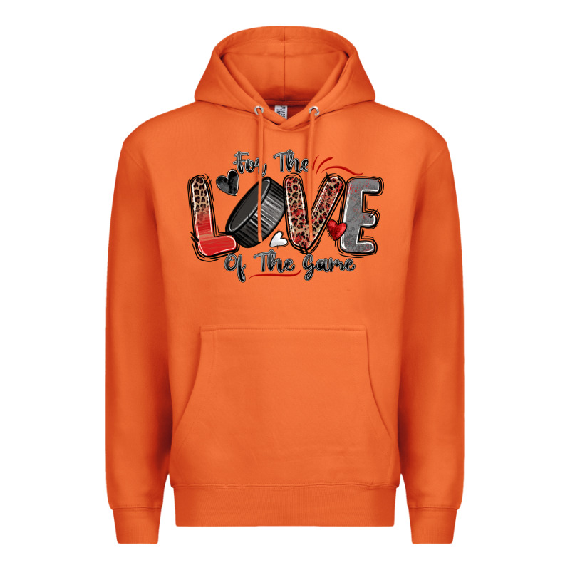 For The Love Of The Game Hockey Premium Hoodie by Zillion Design Studio | Teevron