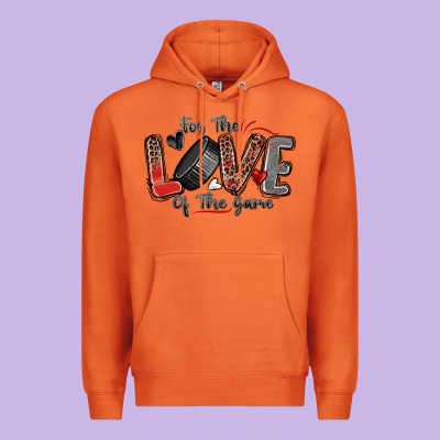 For The Love Of The Game Hockey Premium Hoodie Designed By Zillion Design Studio
