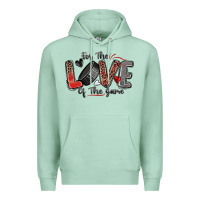 Seafoam for the love of the game hockey Premium Hoodie - Zillion Design Studio